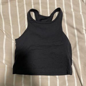 Lululemon Ebb to Street Cropped Racerback Tank Top